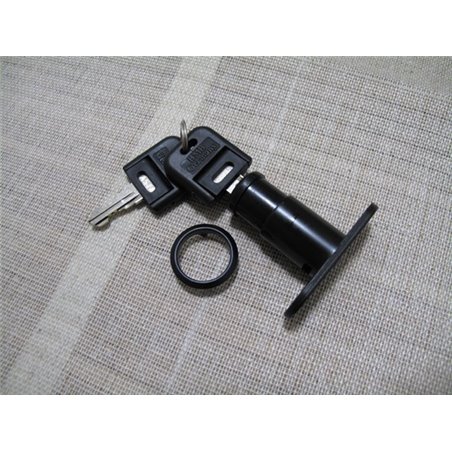 Germany BMB Black coated 22mm cylinder sliding door lock