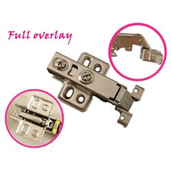 Full Overlay Hydraulic Soft Close Hinge for door with Aluminium frame