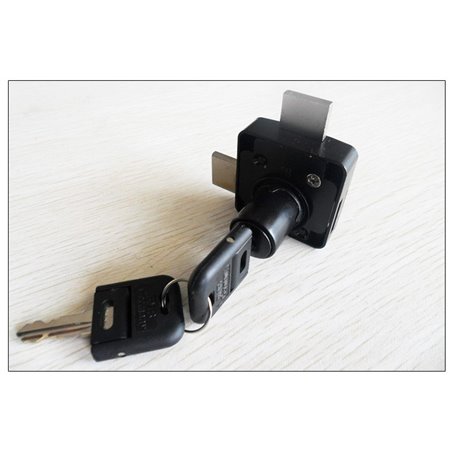 Germany BMB Black coated 22mm cylinder swinging door lock