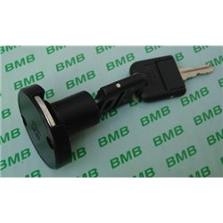 BMB Germany Round Deadbolt Cabinet Swinging door lock in Black