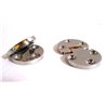 2 pcs/set Mini Zinc Alloy cabinet hinges for small box lid & cabinet / case door