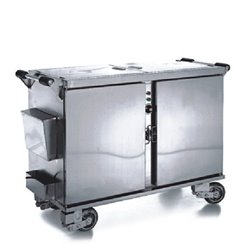 Metal Keep Warm Insulation Diners Food Delivery Mobile Cart