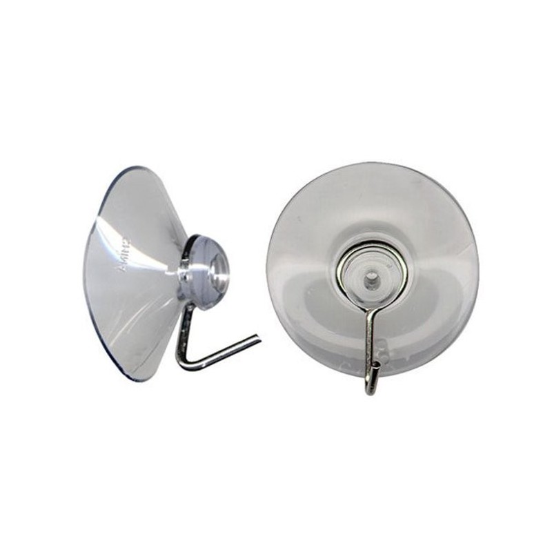 16pcs pack suction cup metal hanger