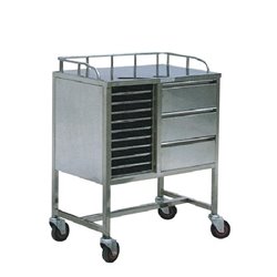 Records/Ward-visit Trolley Files Storage Cart