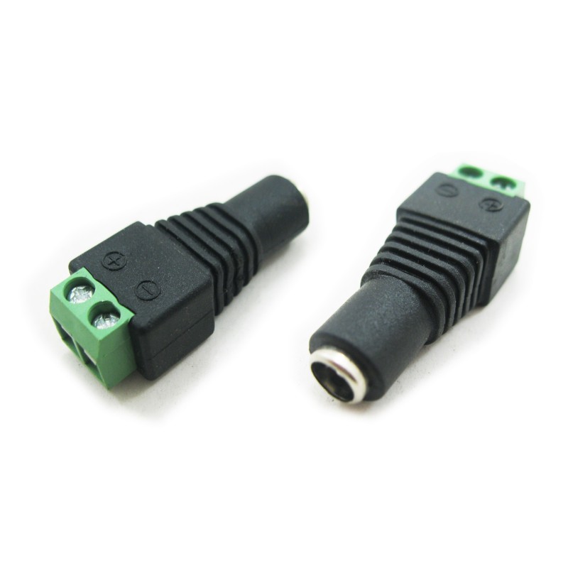 10/pk DC Wire connector Convert For DC12V power adapter