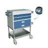 Steel with plastic coated rescue tools cart