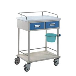 Steel with plastic coated rescue tools cart