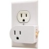 1 pc of  Single 3 Prong Wall Tap Grounded Outlet On/Off Power Switch with Amber Light