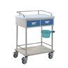 Steel with plastic coated rescue tools cart