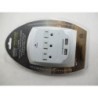 Topzone 3 AC Outlet Wall Mount Surge Protector Adapter with Dual USB Charging Ports
