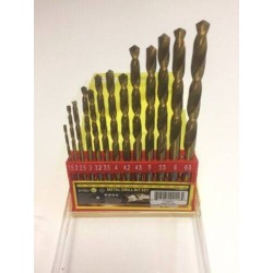 13pcs High-Speed Steel Metal Drill Bit Set Hard Metal Hss Bits With Storage Case