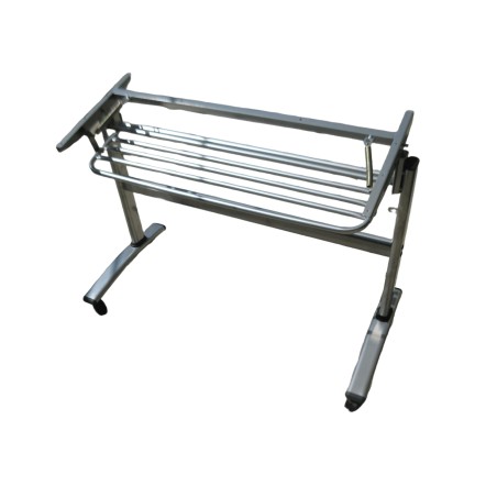 Movable Steel Desk Stand, Replacement Part For 4 Ft Length Table Top