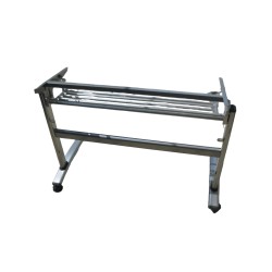 Movable Steel Desk Stand, Replacement Part For 4 Ft Length Table Top