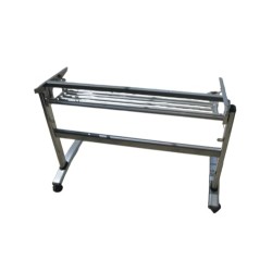 Movable Steel Desk Stand, Replacement Part For 4 Ft Length Table Top