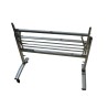 Movable Steel Desk Stand, Replacement Part For 4 Ft Length Table Top