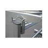 Movable Steel Desk Stand, Replacement Part For 4 Ft Length Table Top