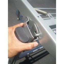 Movable Steel Desk Stand, Replacement Part For 4 Ft Length Table Top