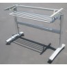 Movable Steel Desk Stand, Replacement Part For 4 Ft Length Table Top