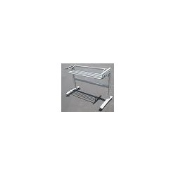 Movable Steel Desk Stand, Replacement Part For 4 Ft Length Table Top