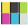 6/pack Bazic Polka Dot  College Ruled Composition Book 100ct. in 6 assorted Colors