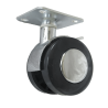 4/pk Heavy Duty Metal furniture swivel casters/wheel w/ plate & brake