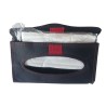 Tissue Holder Pouch for Car Visor With Refills Thin Soft Napkins Wipes Tissue